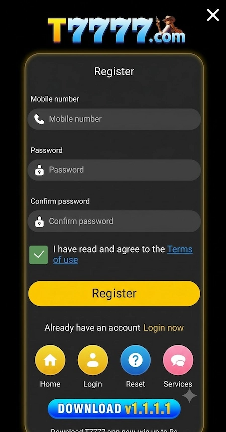 T7777 Game Apk